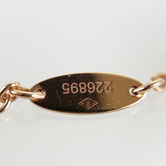 Dior Rose devan Pink gold Opal Diamond Bracelet - Picture 12 of 13